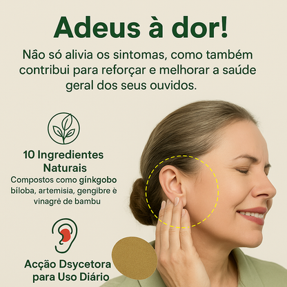 TINICALM™ – ADESIVOS NATURAIS PARA ALÍVIO DO ZUMBIDO E BEM-ESTAR AUDITIVO
