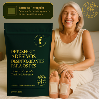 DETOXFEET™ – DESINTOXICA, DESCANSA E RENOVA DURANTE A NOITE