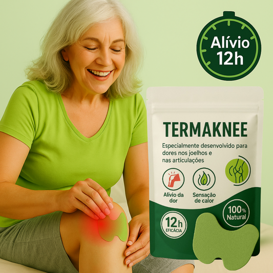 TERMAKNEE™ - ADESIVOS TERAPÊUTICOS PARA O ALÍVIO DAS DORES NOS JOELHOS E ARTICULAÇÕES